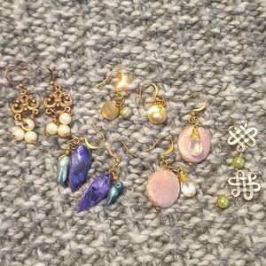 Handmade designer drop earrings